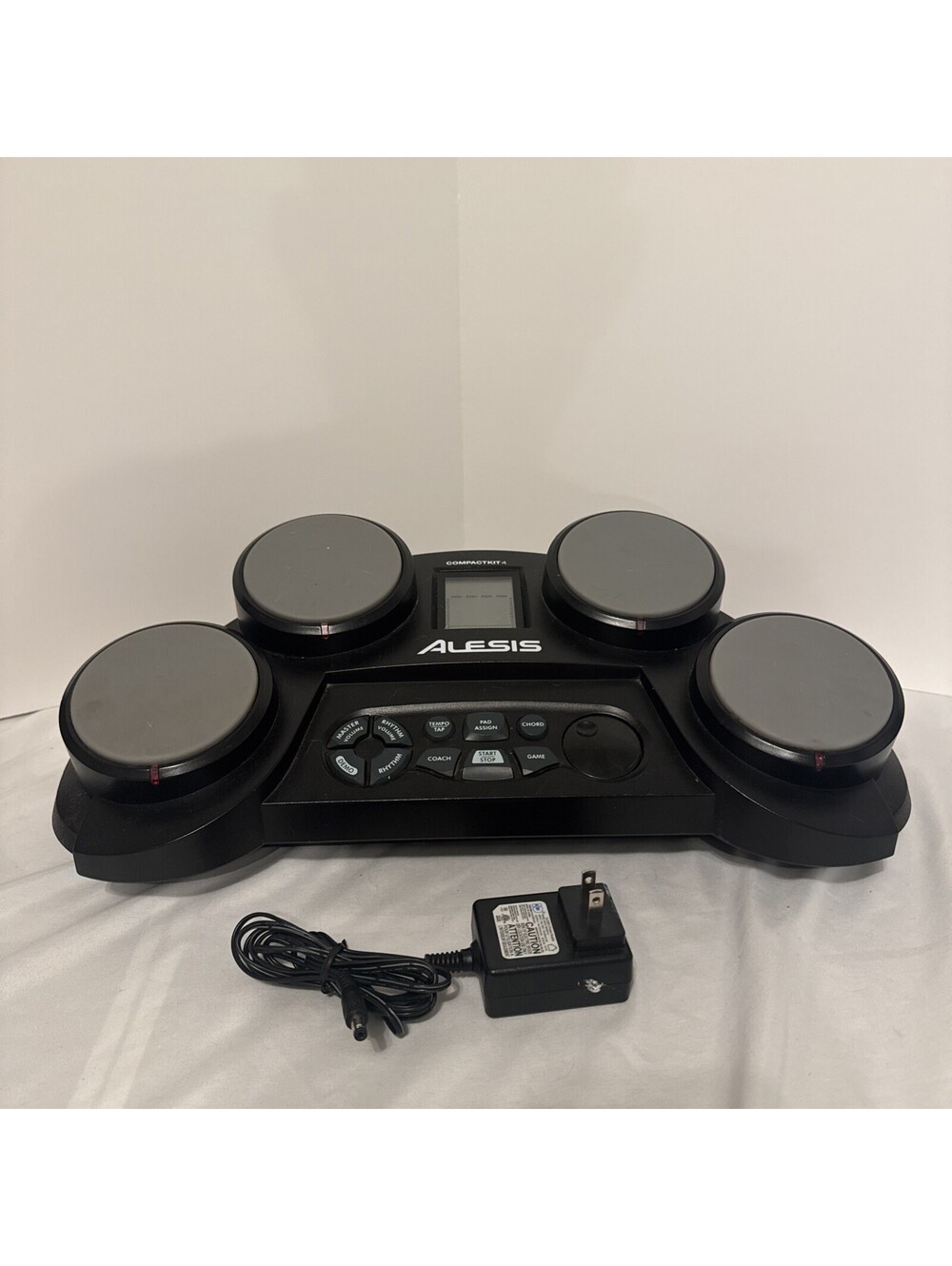 Alesis CompactKit 4 Electronic Drum Kit – Portable Tabletop Digital Drum Set